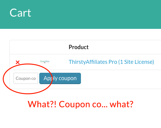 Increase Size Of Coupon Code Box On Cart Page