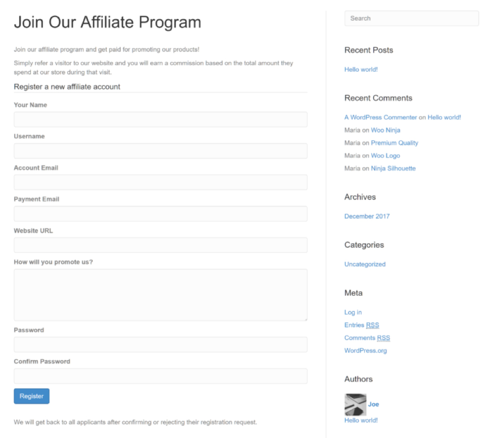 How To Create An Affiliate Program For Your WooCommerce Store