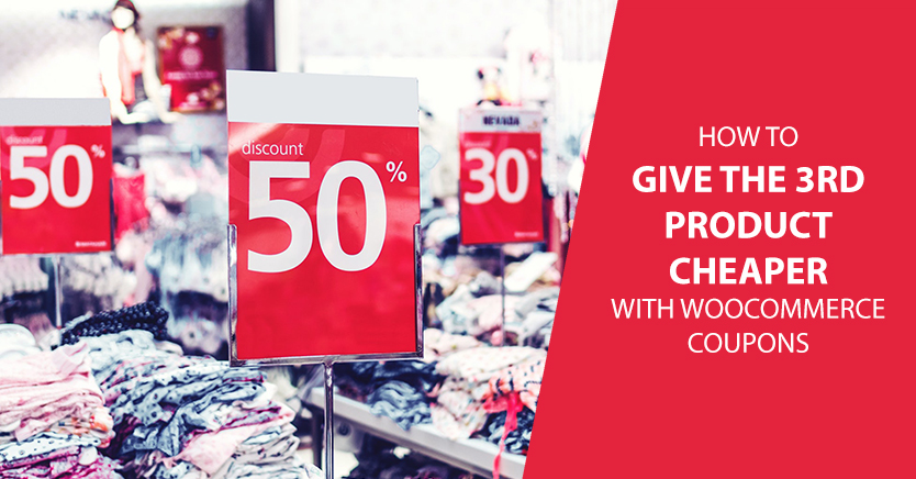 How to Give the 3rd Product Cheaper With WooCommerce Coupons