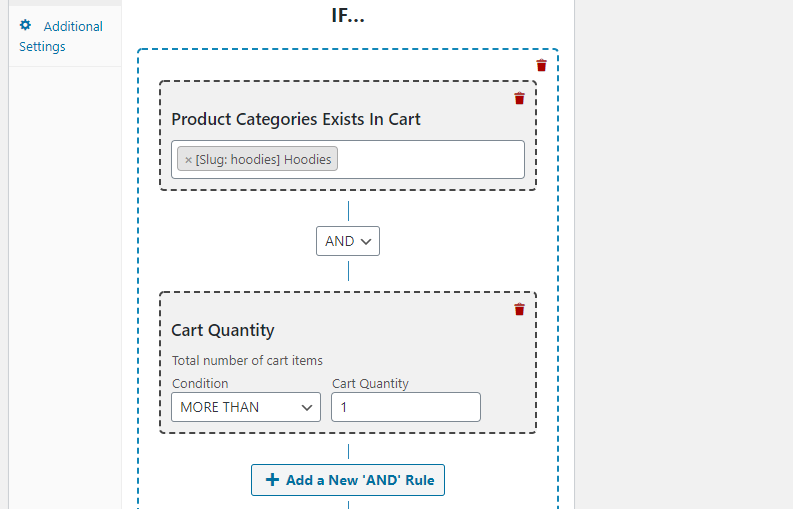 Creating a coupon that works for purchases over one item.