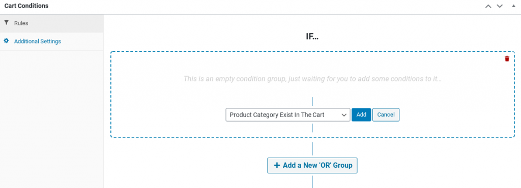 Advanced Coupons cart conditions for creating WooCommerce discount rules.