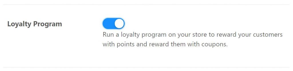 Enable loyalty program in Advanced Coupons 