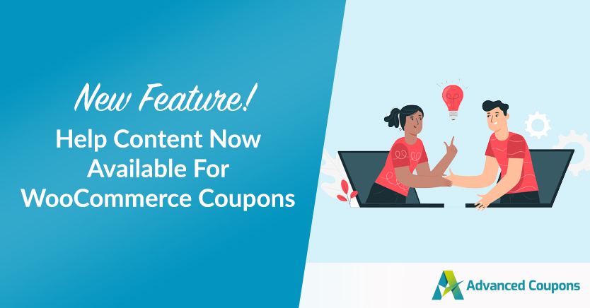 New Feature! Help Content Now Available For WooCommerce Coupons