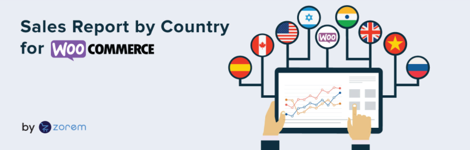 The Sales Report by Country for WooCommerce plugin.