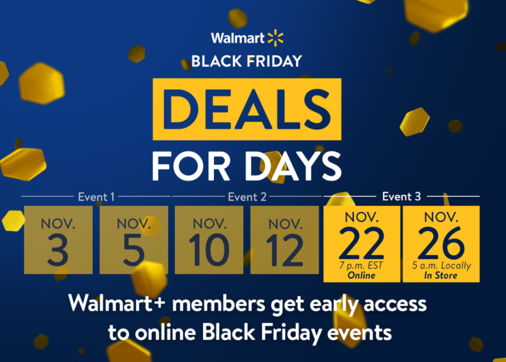 An ad for Walmart's Black Friday sale