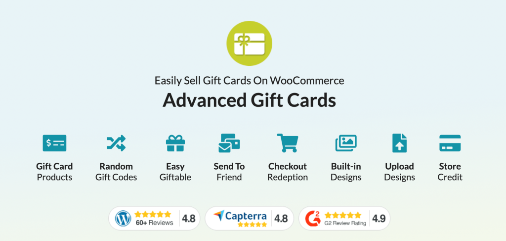 Advanced Gift Cards plugin