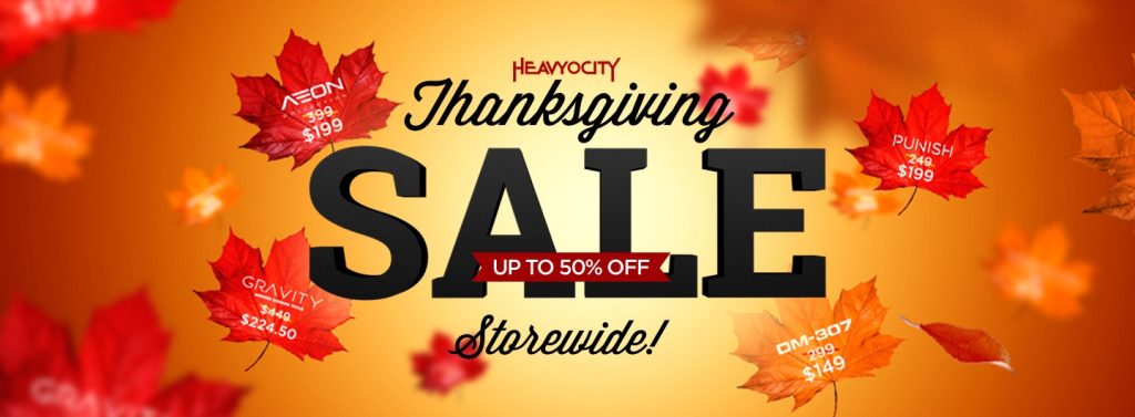 Thanksgiving Sale Example