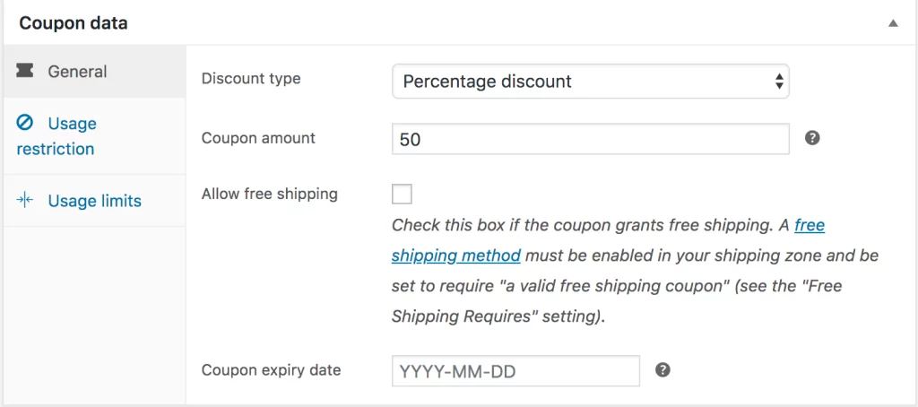 WooCommerce Coupon Expiry Feature