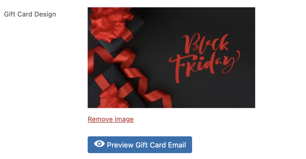 Selecting a gift card design