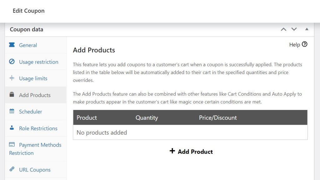 Adding products to shoppers' carts