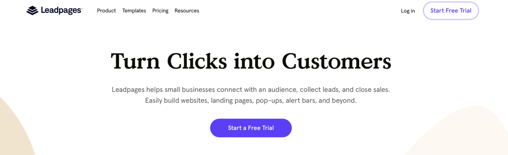 Leadpages as an alternative to ClickFunnels