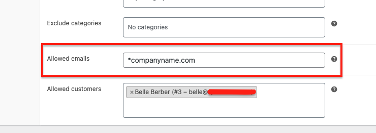 Step 3: Add specific email domains 