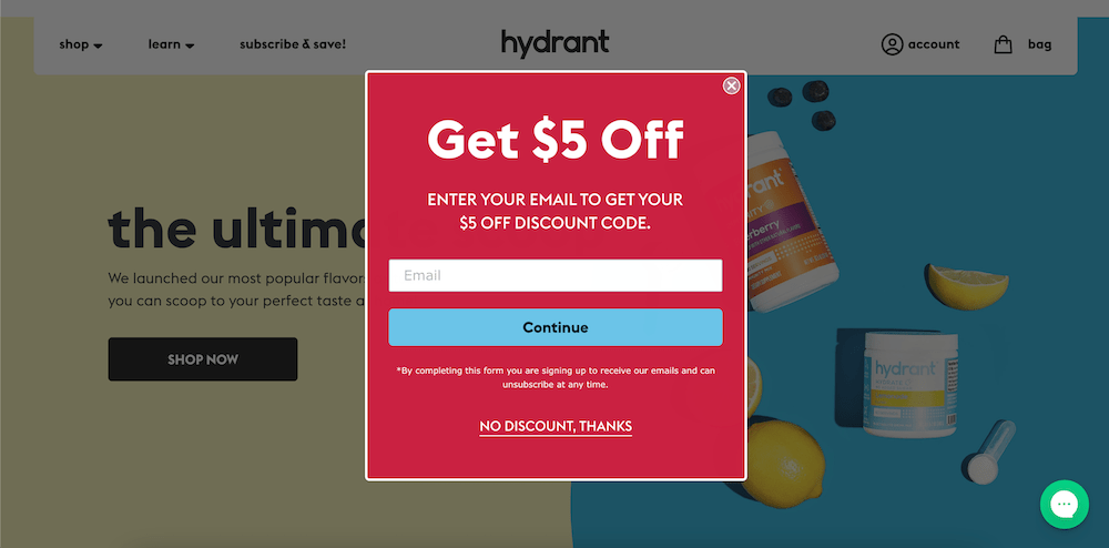 Coupon Discount Example 