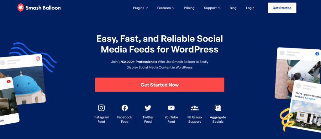 Easily setup custom social feeds in WordPress