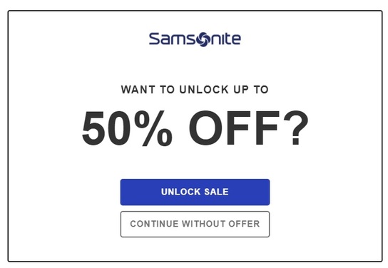 50% off discount example